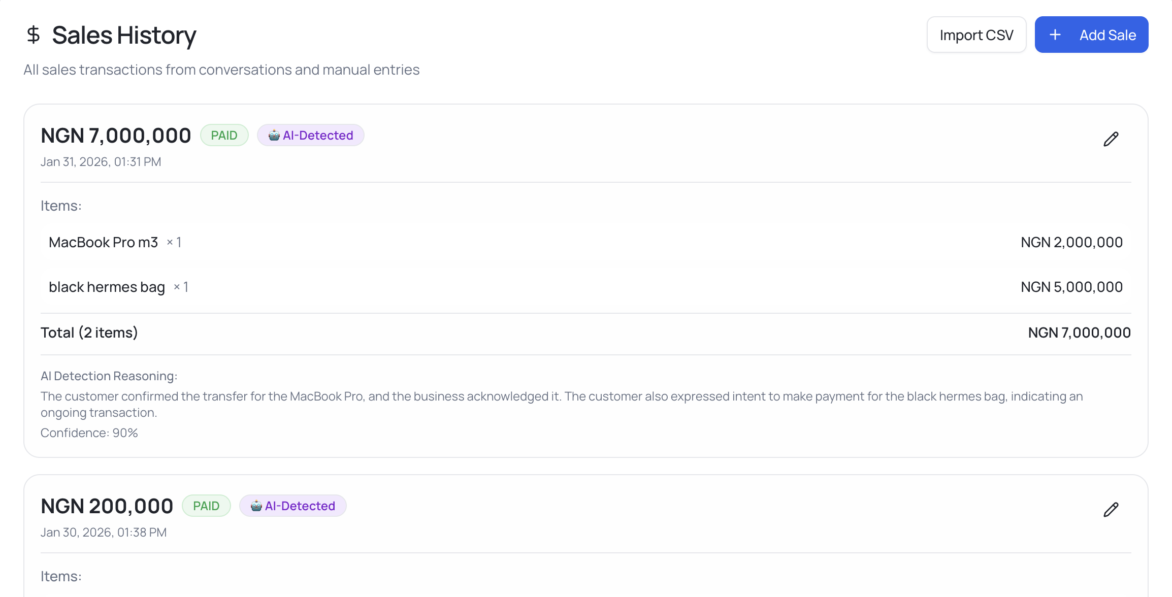 Assign & Track Process